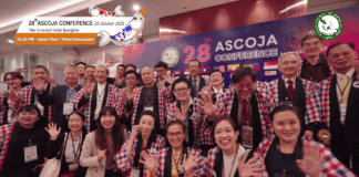 งานประชุมใหญ่ ASCOJA ครั้งที่ 28 ที่กรุงเทพฯ สำเร็จลุล่วงด้วยดี!
