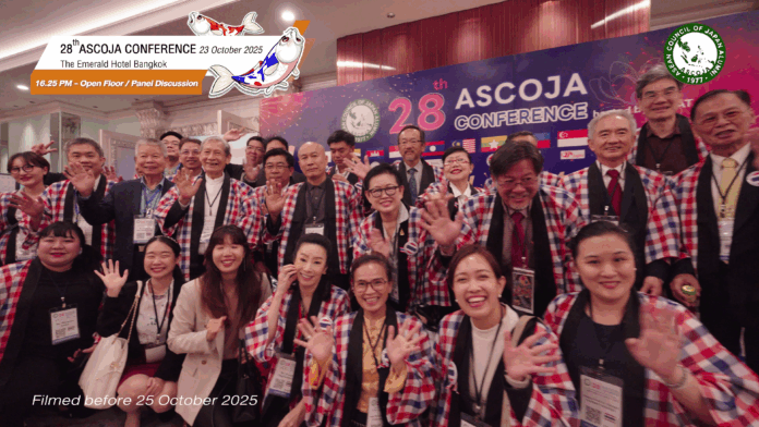 งานประชุมใหญ่ ASCOJA ครั้งที่ 28 ที่กรุงเทพฯ สำเร็จลุล่วงด้วยดี!